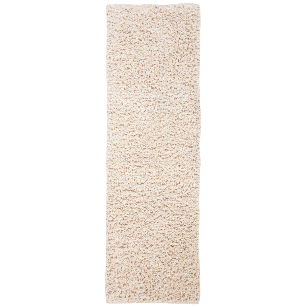 SAFAVIEH Sheep Shag Collection SSG212A Handwoven Ivory Rug Image 3