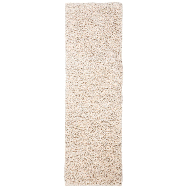 SAFAVIEH Sheep Shag Collection SSG212A Handwoven Ivory Rug Image 1