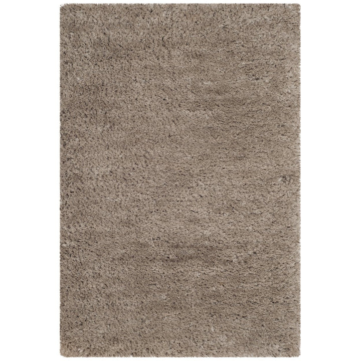 SAFAVIEH Sheep Shag SSG120A Handwoven Silver Rug Image 1