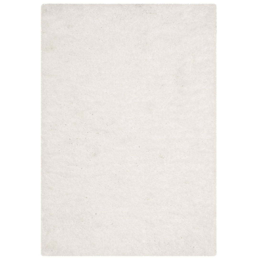 SAFAVIEH Sheep Shag Collection SSG120B Handwoven Ivory Rug Image 1