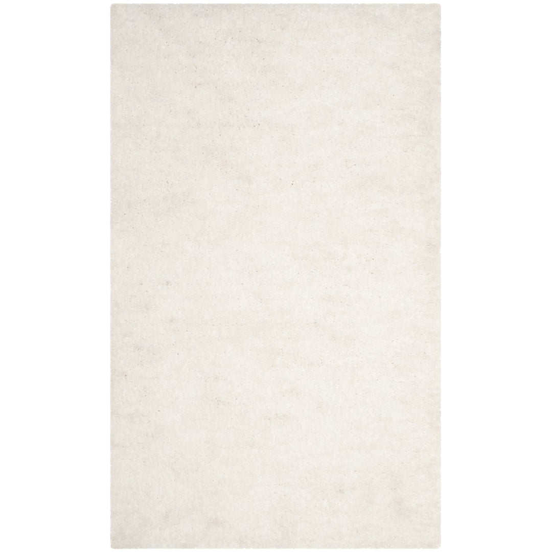 SAFAVIEH Sheep Shag Collection SSG120B Handwoven Ivory Rug Image 1