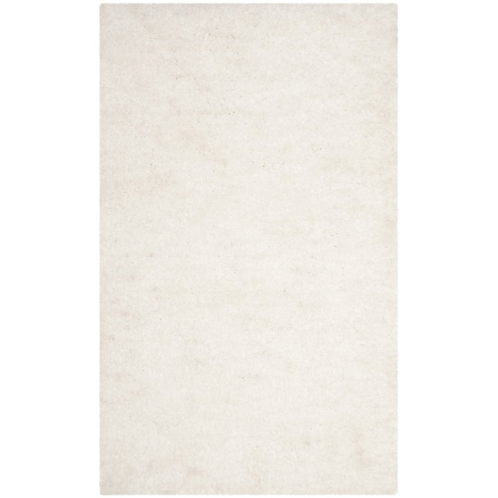 SAFAVIEH Sheep Shag Collection SSG120B Handwoven Ivory Rug Image 1