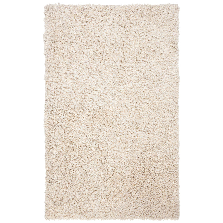 SAFAVIEH Sheep Shag Collection SSG212A Handwoven Ivory Rug Image 8
