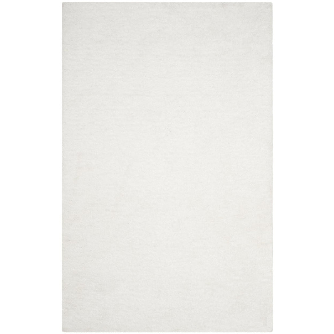 SAFAVIEH Sheep Shag Collection SSG120B Handwoven Ivory Rug Image 1