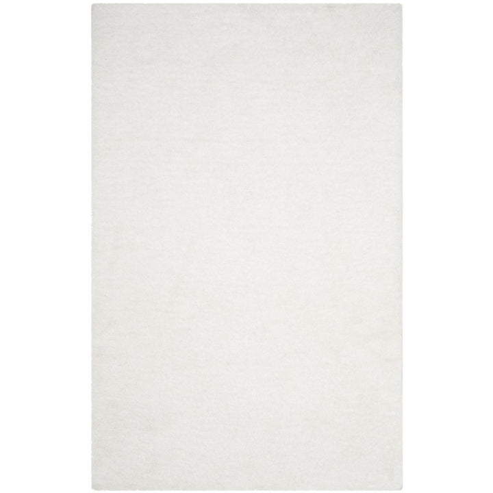 SAFAVIEH Sheep Shag Collection SSG120B Handwoven Ivory Rug Image 1