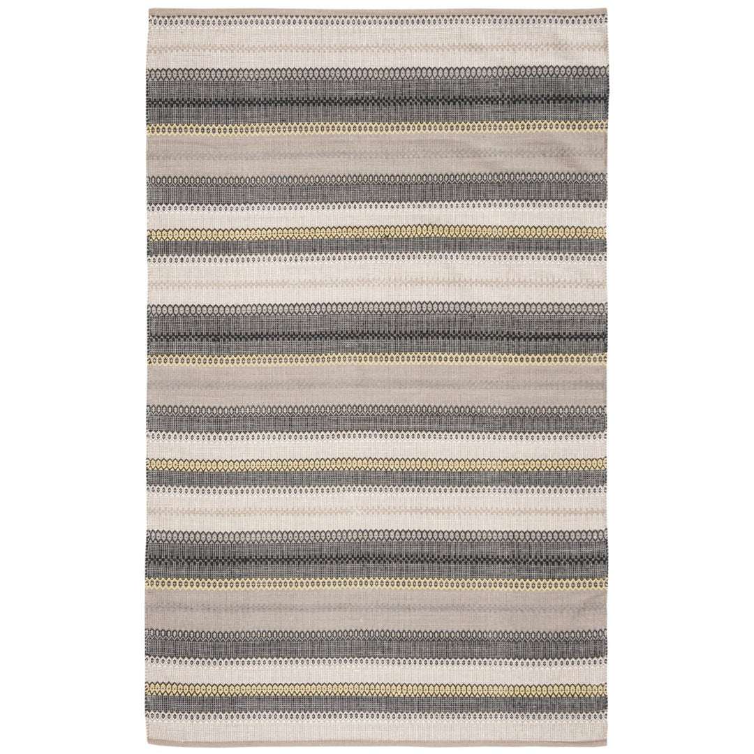 SAFAVIEH Striped Kilim STK412B Handwoven Grey Rug Image 1