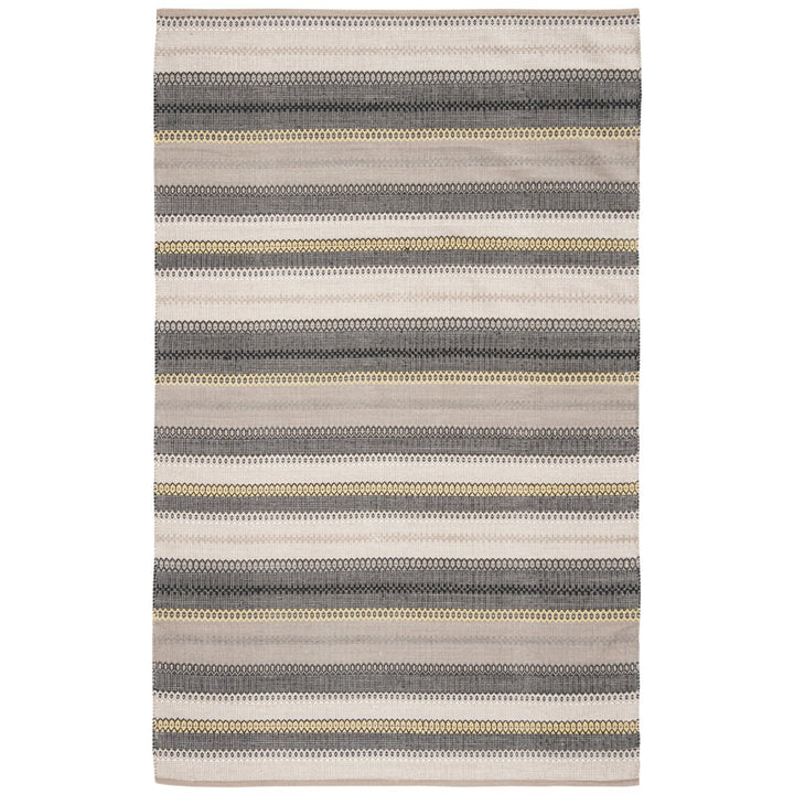 SAFAVIEH Striped Kilim STK412B Handwoven Grey Rug Image 1