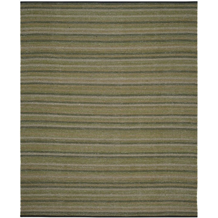 SAFAVIEH Striped Kilim STK421B Handwoven Green Rug Image 5