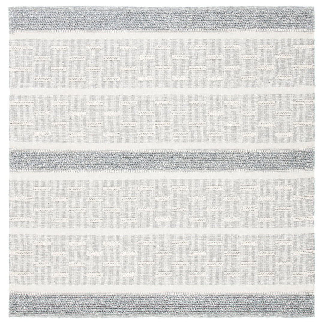 SAFAVIEH Striped Kilim STK519A Handwoven Ivory /Grey Rug Image 4