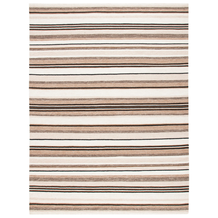 SAFAVIEH Striped Kilim STK601A Natural / Ivory Rug Image 1