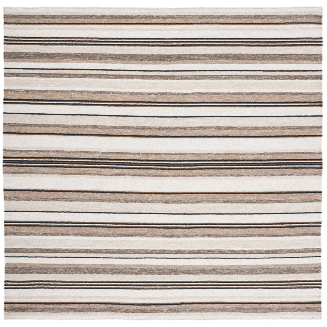 SAFAVIEH Striped Kilim STK601A Natural / Ivory Rug Image 4