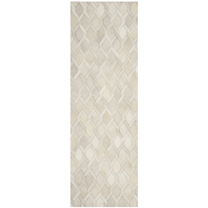 SAFAVIEH Studio Leather STL663A Handwoven Ivory Rug Image 3