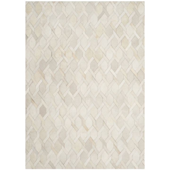 SAFAVIEH Studio Leather STL663A Handwoven Ivory Rug Image 6