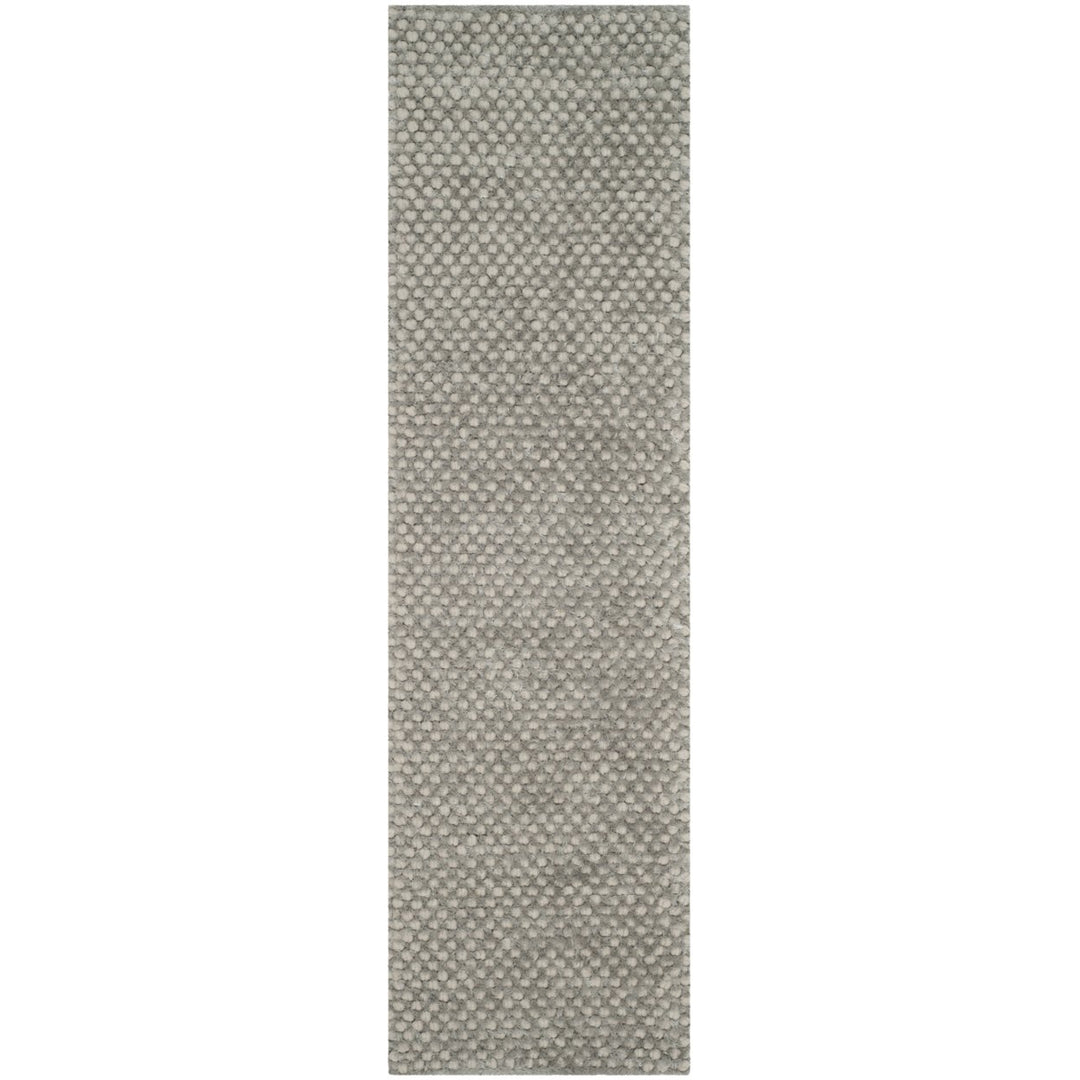 SAFAVIEH Saint Tropez Shag STS641S Handwoven Silver Rug Image 5