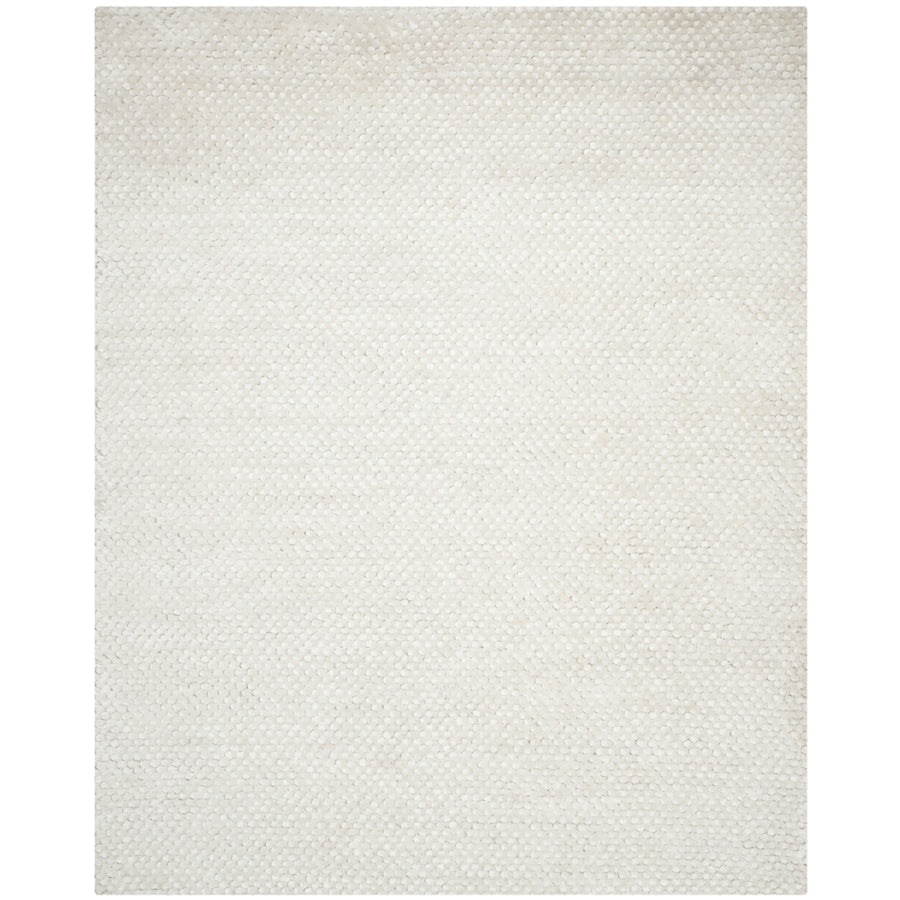 SAFAVIEH Saint Tropez Shag STS641W Handwoven White Rug Image 1