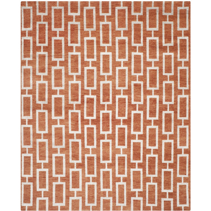 SAFAVIEH Stone Wash STW203A Hand-knotted Rust Rug Image 5