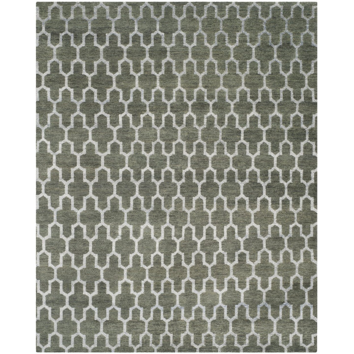 SAFAVIEH Stone Wash STW204A Hand-knotted Charcoal Rug Image 1