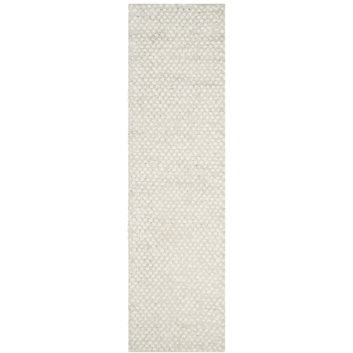 SAFAVIEH Saint Tropez Shag STS641W Handwoven White Rug Image 1