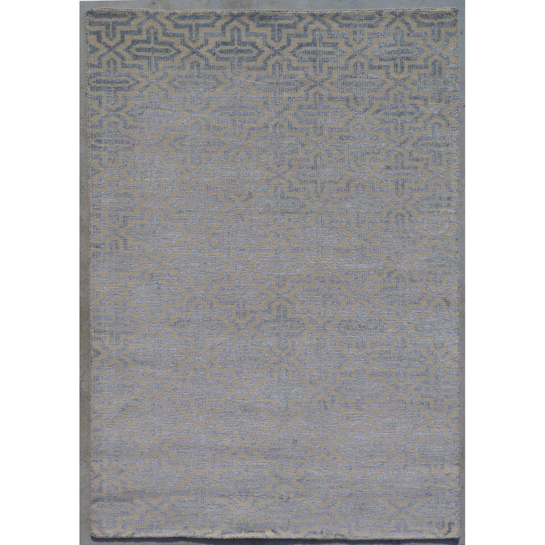 SAFAVIEH Stone Wash STW215A Hand-knotted Silver Rug Image 2