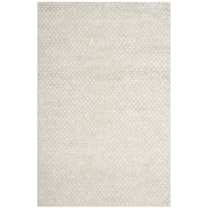 SAFAVIEH Saint Tropez Shag STS641W Handwoven White Rug Image 1