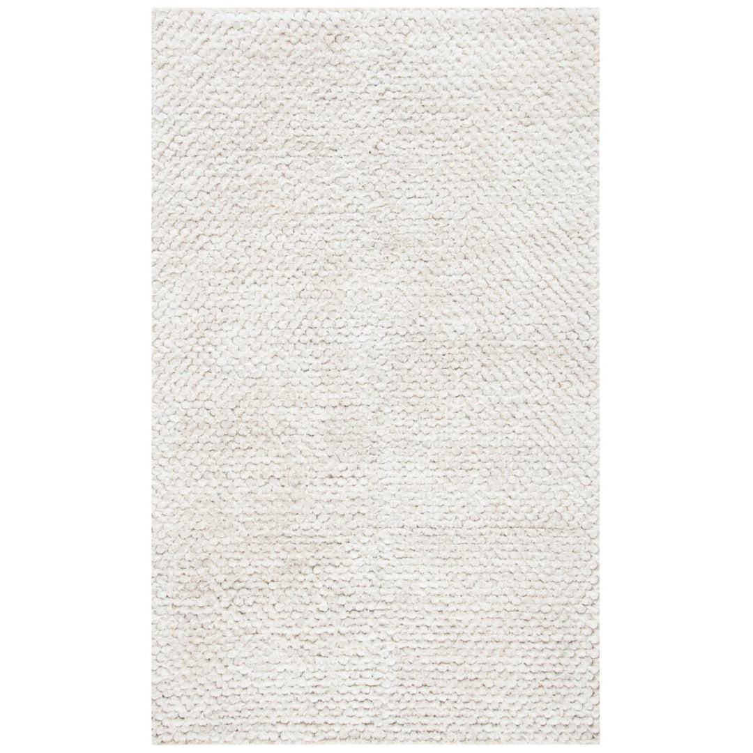 SAFAVIEH Saint Tropez Shag STS641W Handwoven White Rug Image 8