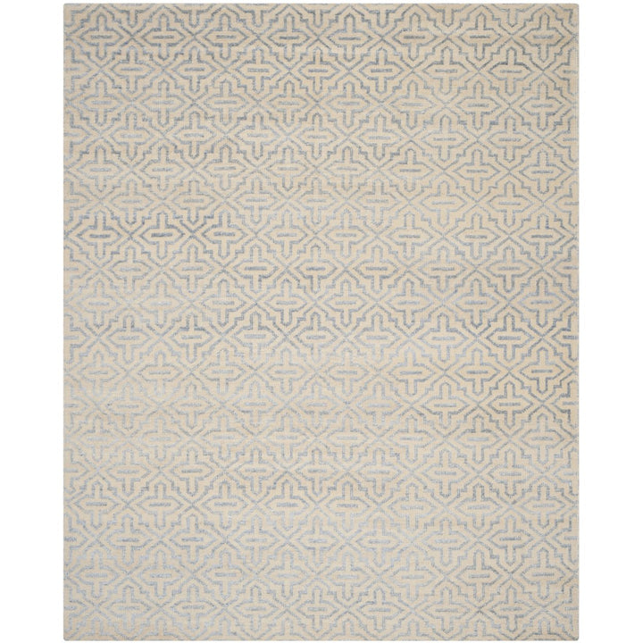 SAFAVIEH Stone Wash STW215A Hand-knotted Silver Rug Image 4