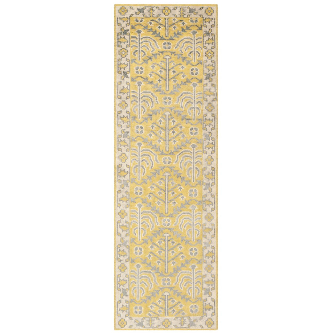 SAFAVIEH Stone Wash STW213A Hand-knotted Yellow Rug Image 1