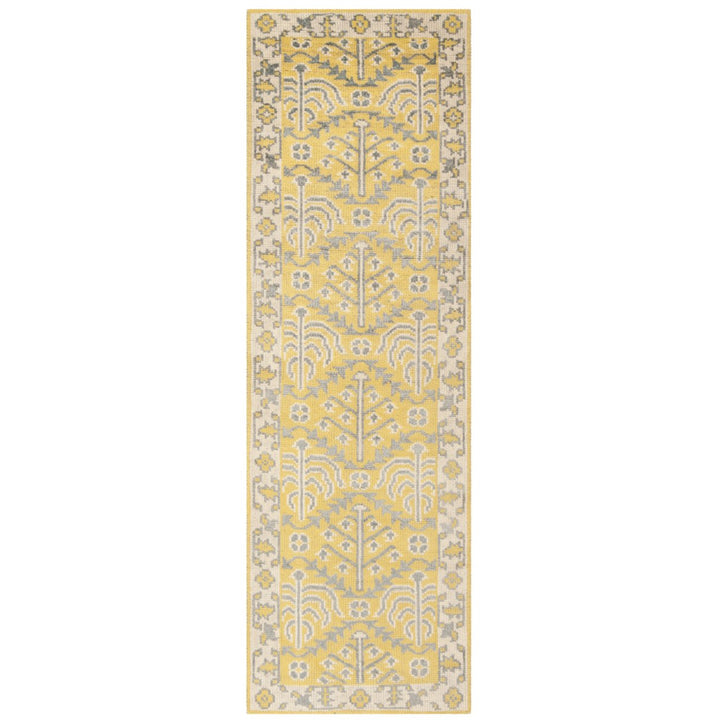 SAFAVIEH Stone Wash STW213A Hand-knotted Yellow Rug Image 1