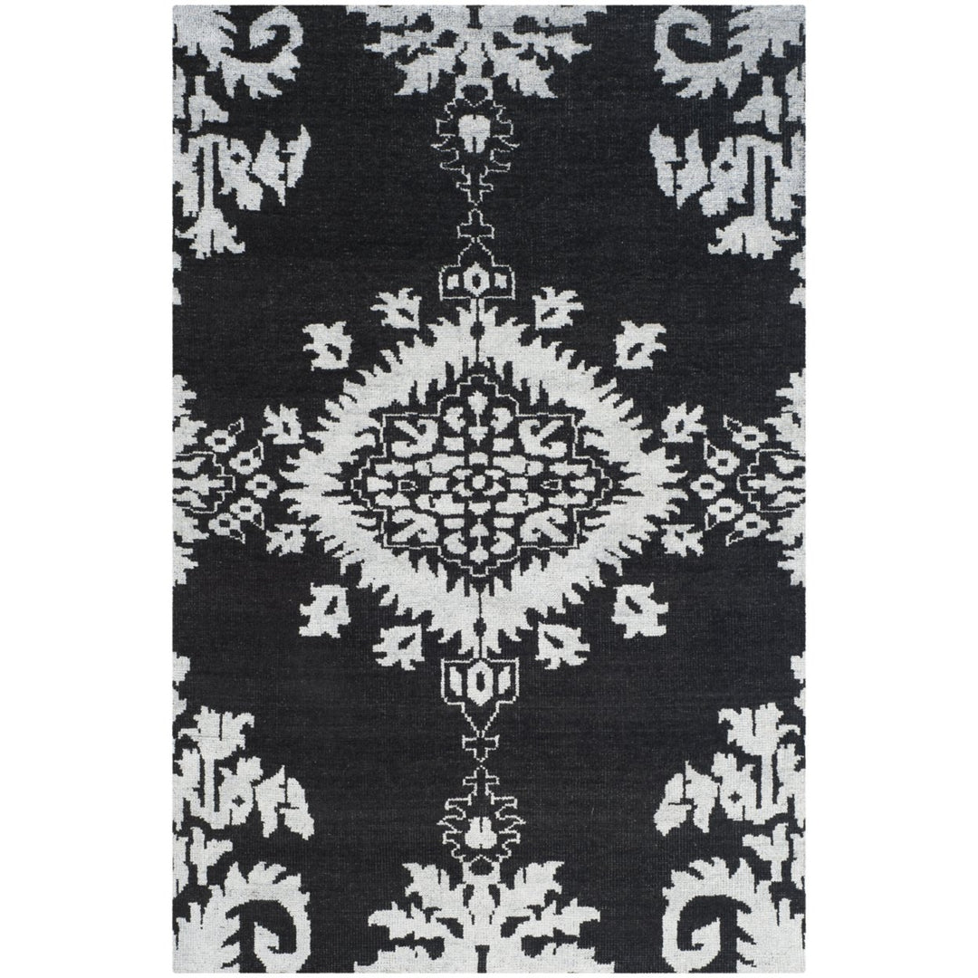 SAFAVIEH STW235E Stone Wash Charcoal Image 4