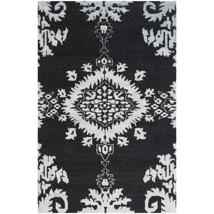 SAFAVIEH STW235E Stone Wash Charcoal Image 4