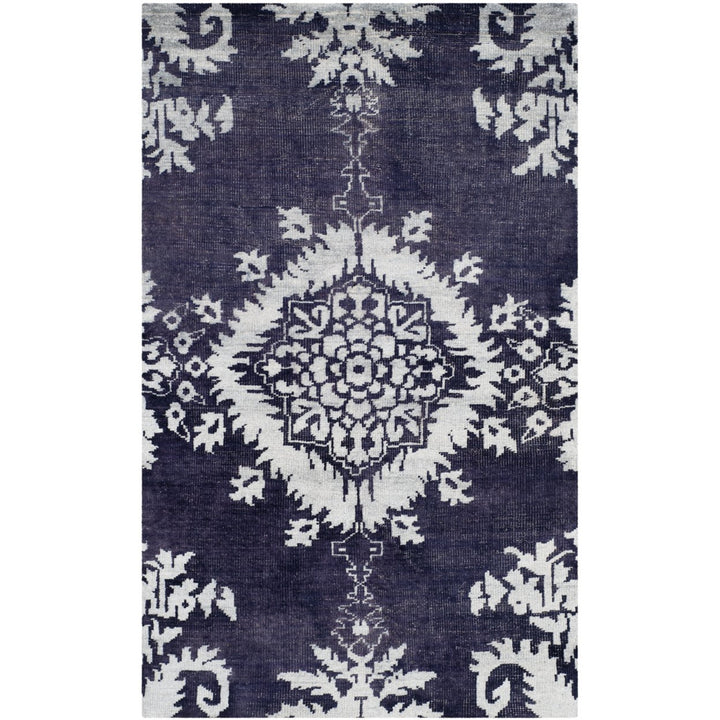 SAFAVIEH Stone Wash STW235K Hand-knotted Deep Purple Rug Image 5