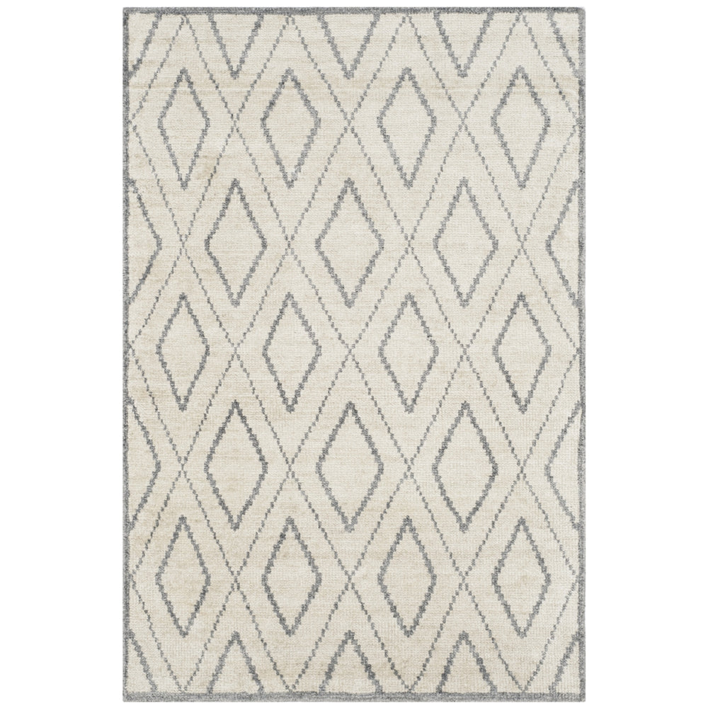 SAFAVIEH Stone Wash STW311A Hand-knotted Beige /Grey Rug Image 2