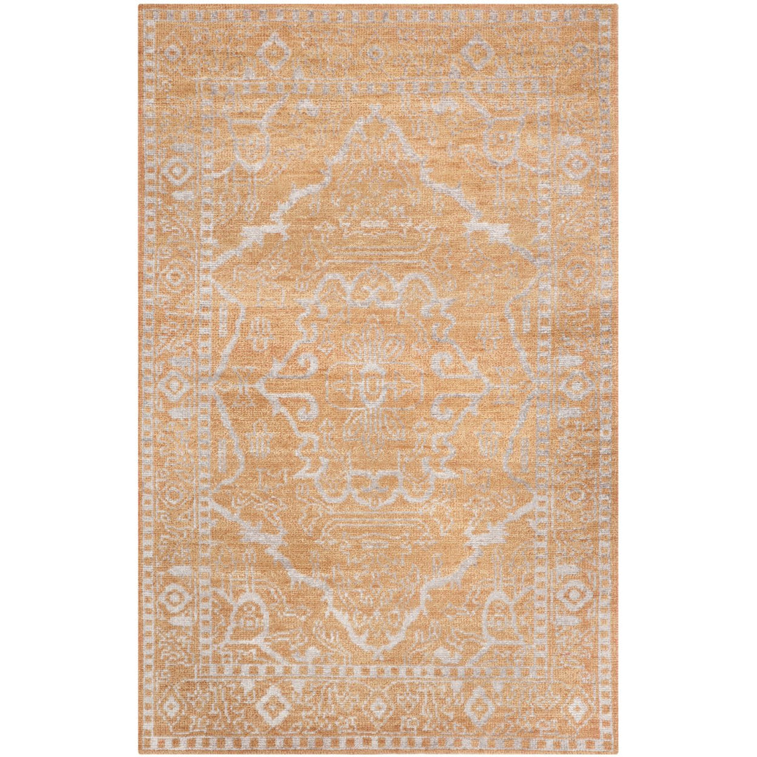 SAFAVIEH Stone Wash STW245A Brown / Silver Rug Image 1