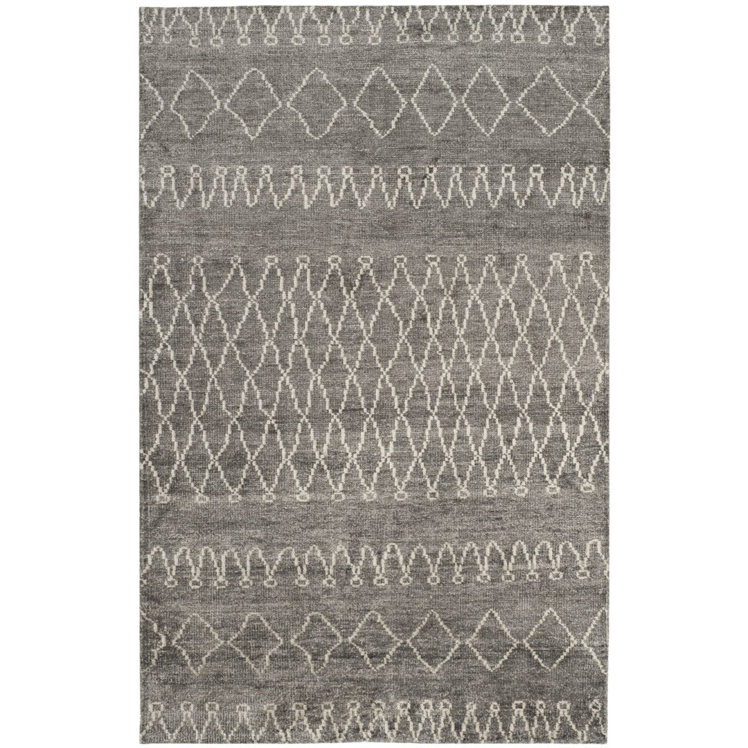 SAFAVIEH Stone Wash STW312A Hand-knotted Grey /Beige Rug Image 4