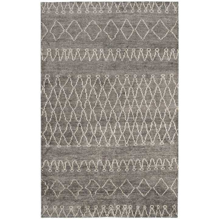 SAFAVIEH Stone Wash STW312A Hand-knotted Grey /Beige Rug Image 4