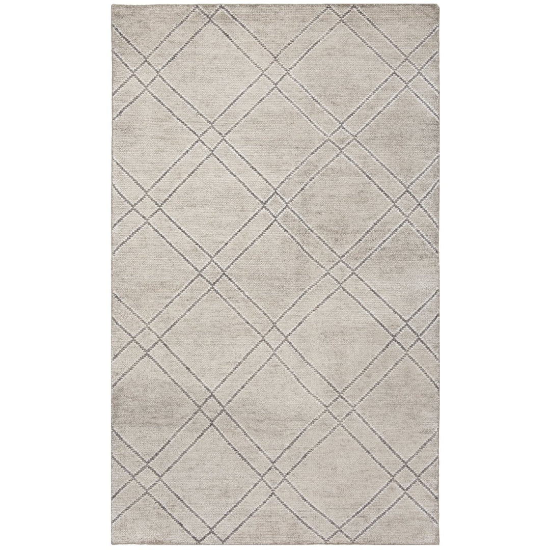 SAFAVIEH Stone Wash STW701B Hand-knotted Khaki /Grey Rug Image 1