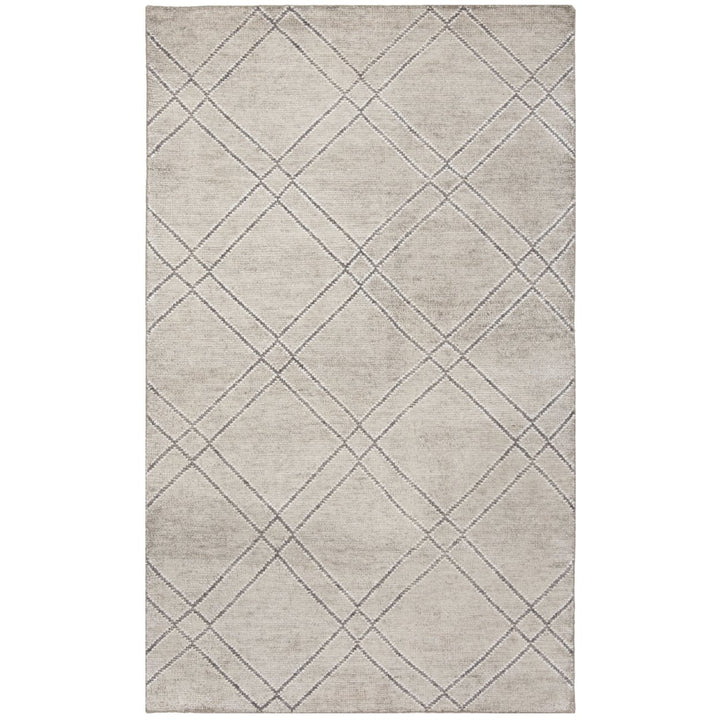 SAFAVIEH Stone Wash STW701B Hand-knotted Khaki /Grey Rug Image 1