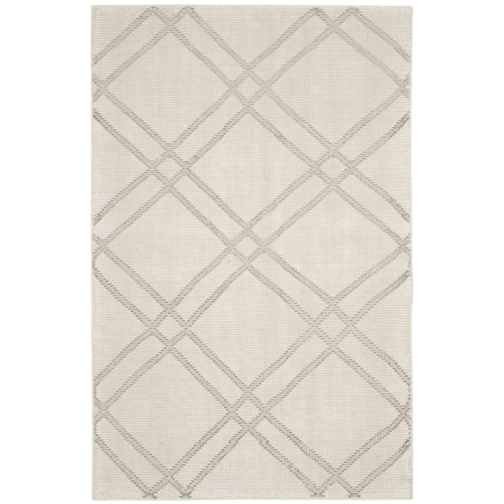 SAFAVIEH Stone Wash STW701A Hand-knotted Dove /Ivory Rug Image 3