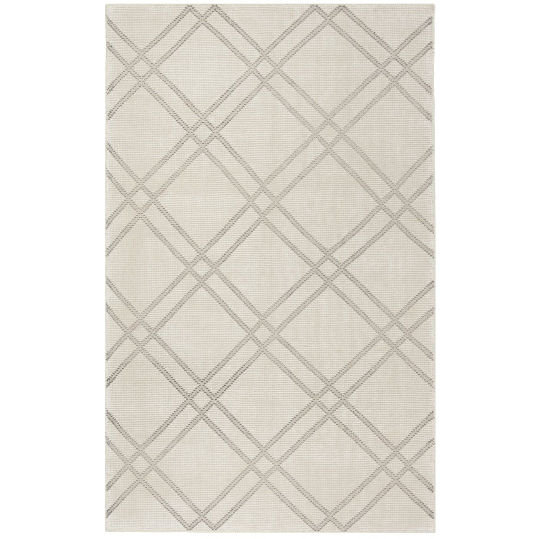 SAFAVIEH Stone Wash STW701A Hand-knotted Dove /Ivory Rug Image 4