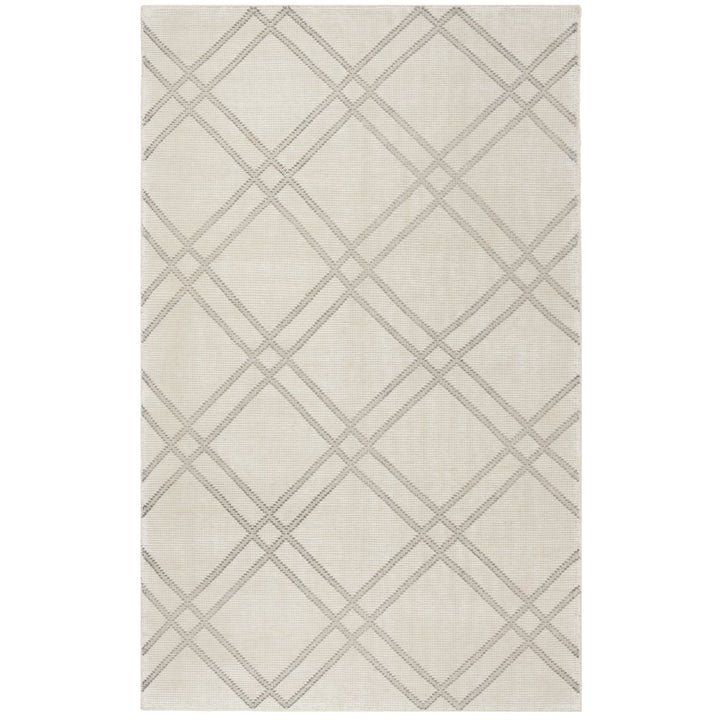 SAFAVIEH Stone Wash STW701A Hand-knotted Dove /Ivory Rug Image 4