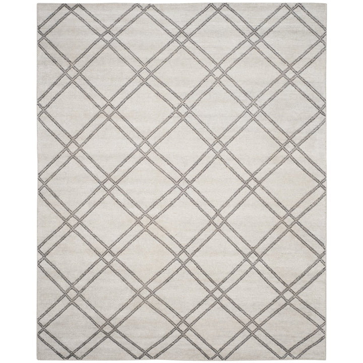 SAFAVIEH Stone Wash STW701C Hand-knotted Steel Grey Rug Image 4