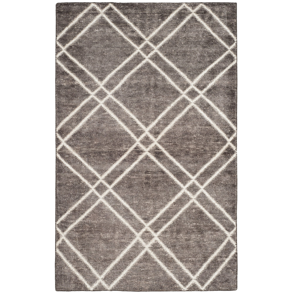 SAFAVIEH Stone Wash STW701E Hand-knotted Dark Grey Rug Image 2