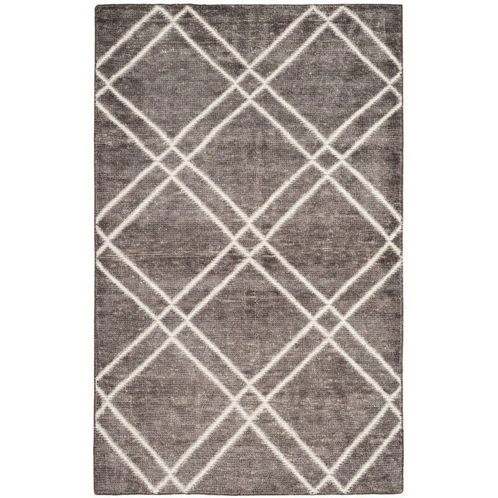 SAFAVIEH Stone Wash STW701E Hand-knotted Dark Grey Rug Image 1