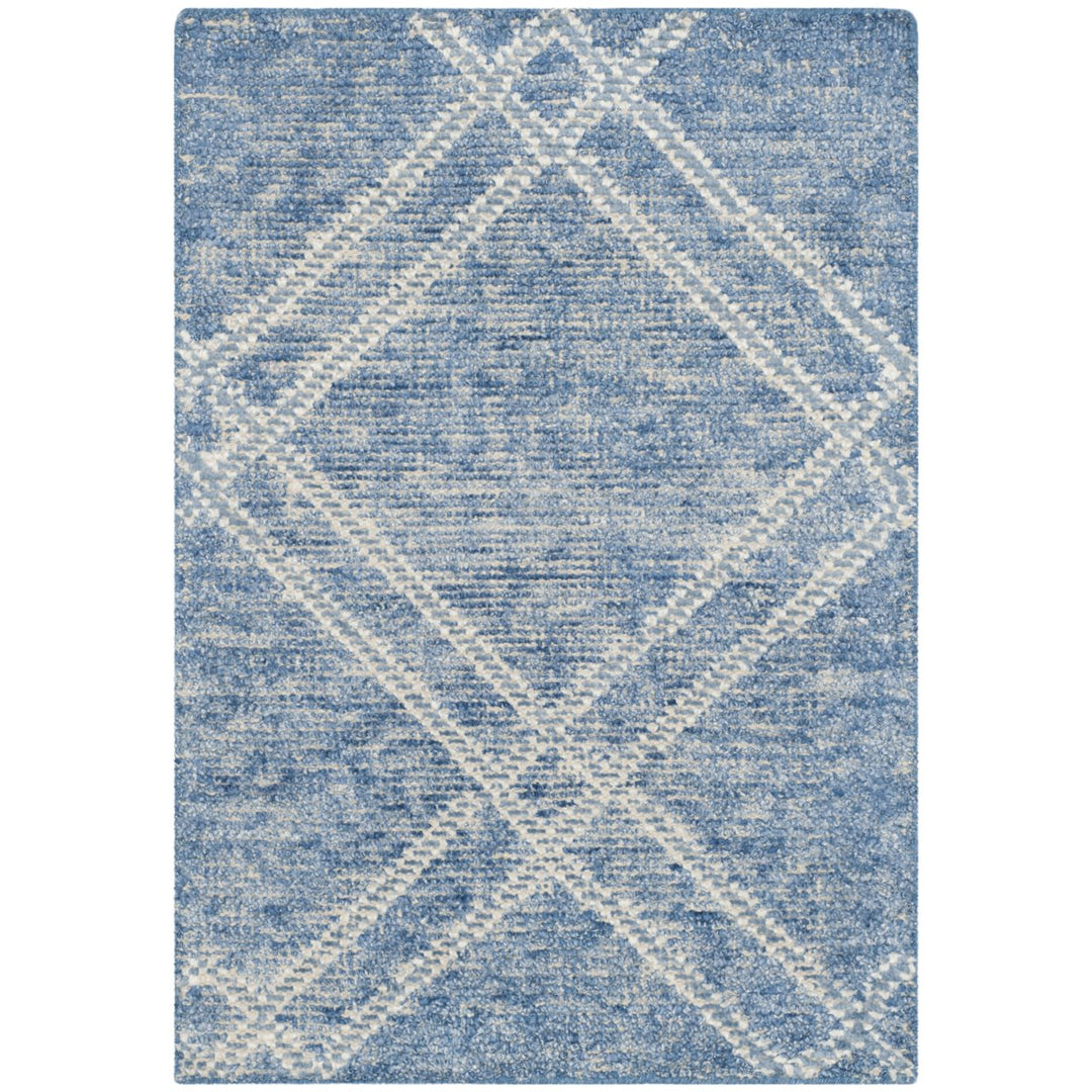 SAFAVIEH Stone Wash STW701D Hand-knotted Deep Blue Rug Image 4