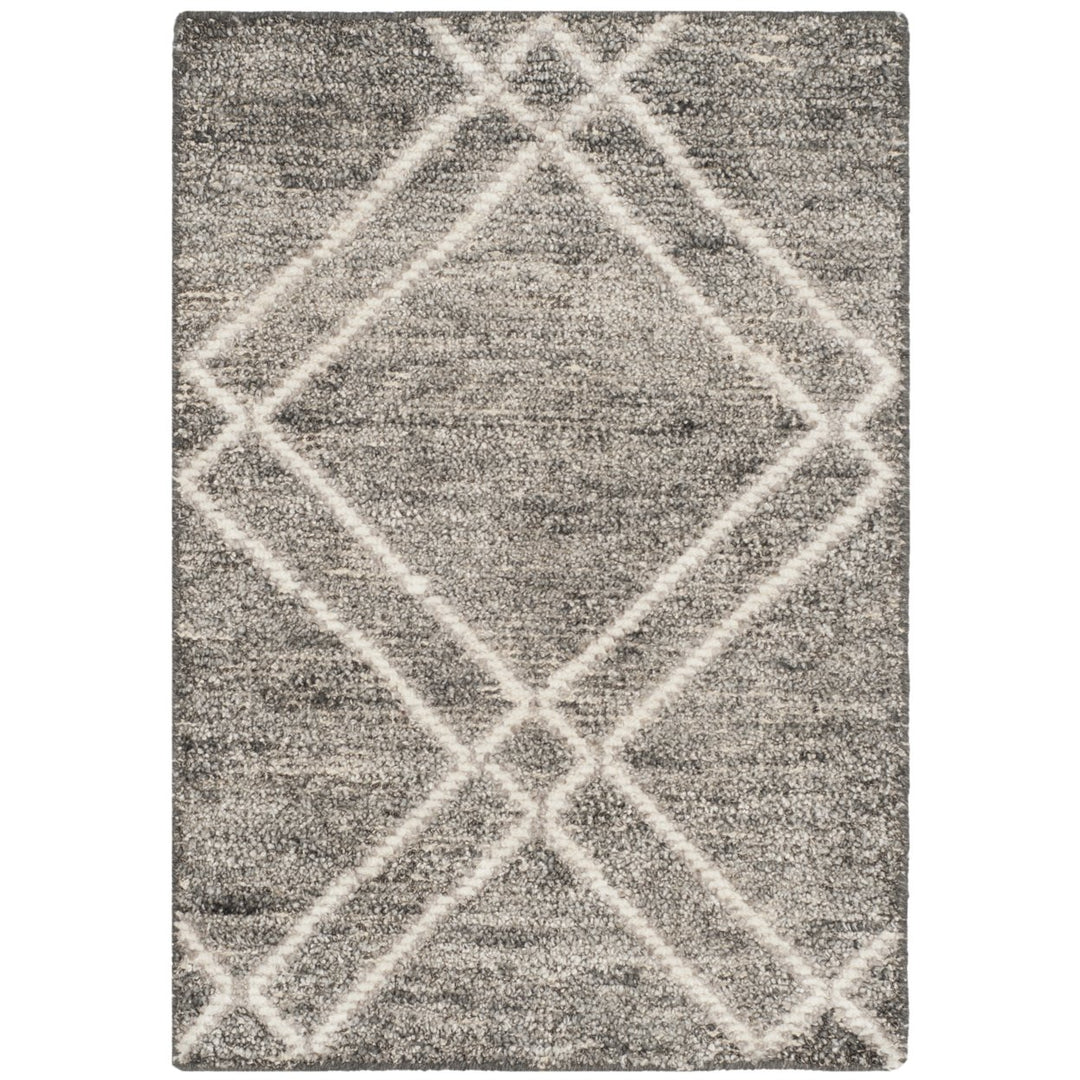 SAFAVIEH Stone Wash STW701E Hand-knotted Dark Grey Rug Image 4