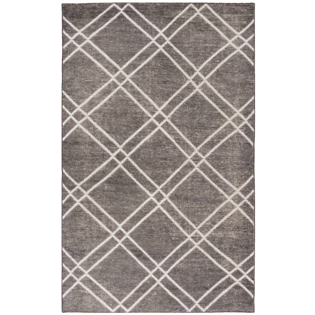 SAFAVIEH Stone Wash STW701E Hand-knotted Dark Grey Rug Image 5