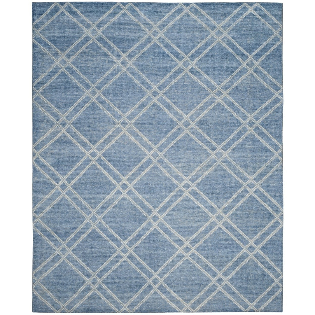 SAFAVIEH Stone Wash STW701D Hand-knotted Deep Blue Rug Image 6
