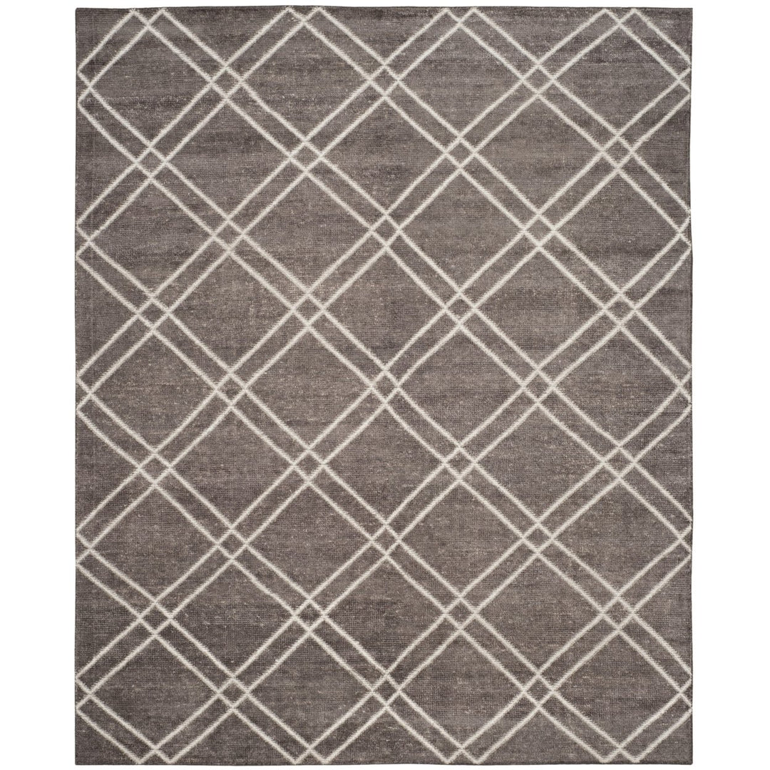 SAFAVIEH Stone Wash STW701E Hand-knotted Dark Grey Rug Image 6