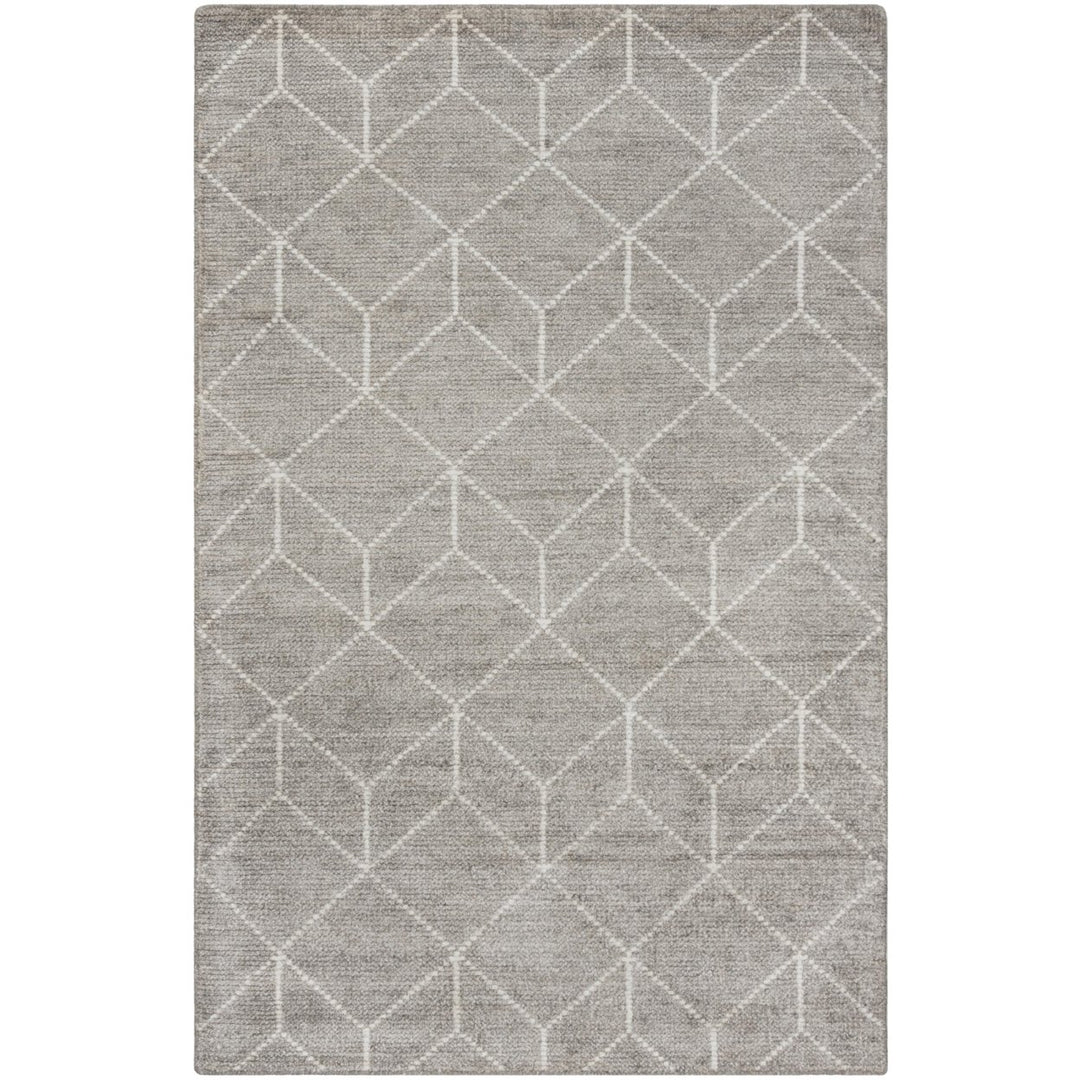 SAFAVIEH Stone Wash STW904A Hand-knotted Silver Rug Image 1