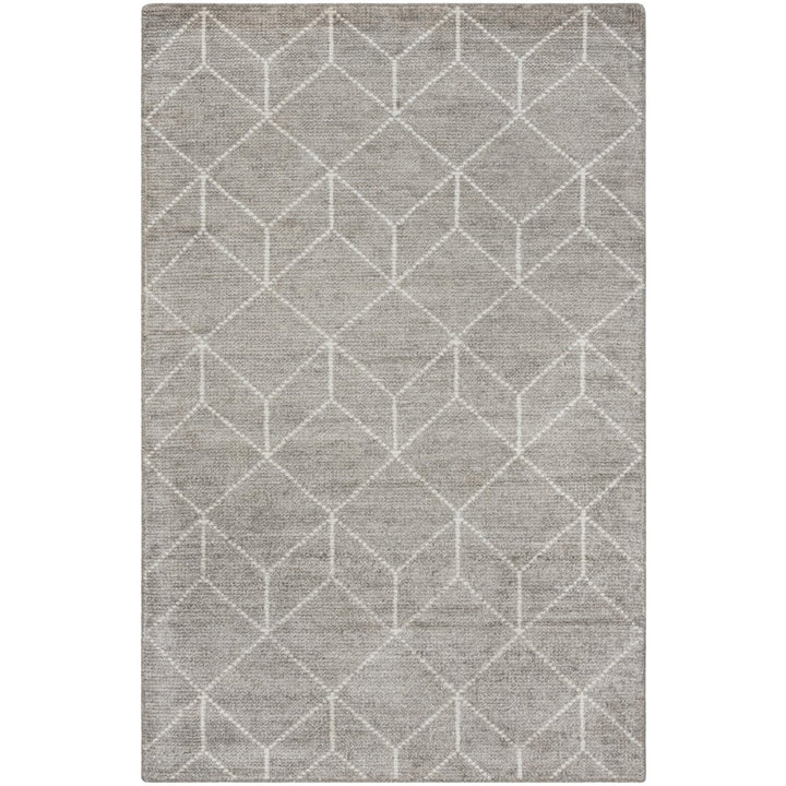 SAFAVIEH Stone Wash STW904A Hand-knotted Silver Rug Image 1